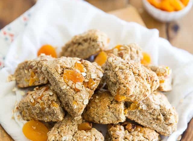 Not only are these Apricot Almond Oatmeal Scones absolutely delicious, they