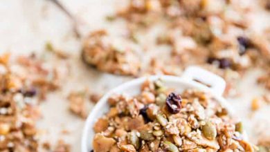 Photo of Granola sans céréales •