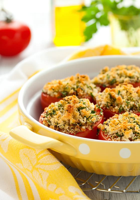 Tomates au four à la provençale