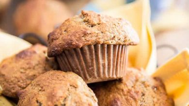 Photo of Muffins aux bananes naturellement sucrés •