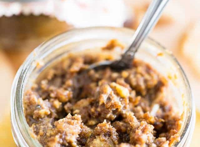 Spread this Banana Coconut Walnut Butter on a piece of buttered toast for a tasty snack, or just eat it by the spoonful... it's like Banana Bread in a jar!