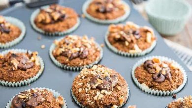 Photo of Muffins au son et aux dattes naturellement sucrés •