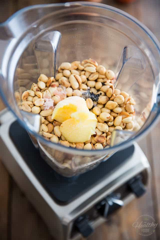 Beurre d'arachide crémeux fait maison |  thehealthyfoodie.com