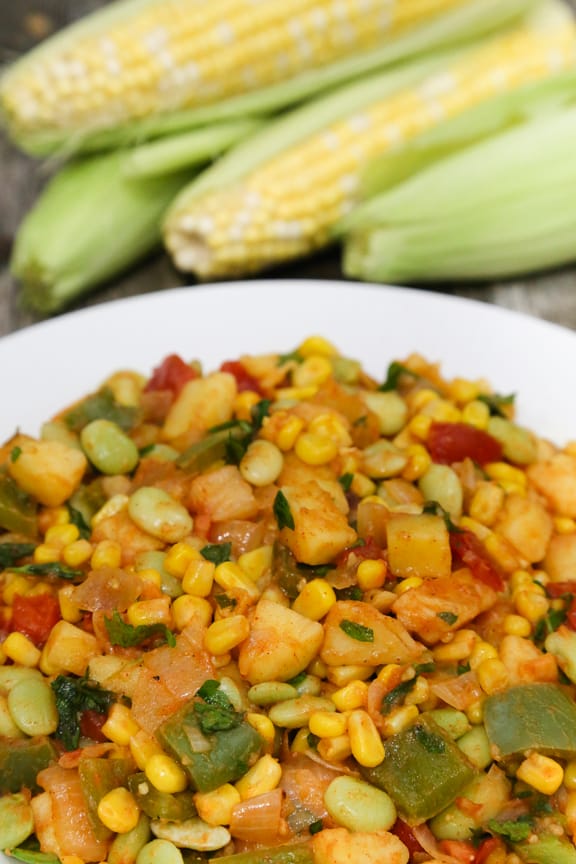 Recette de succotash hollandais de Pennsylvanie