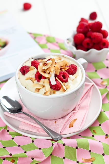 De petit-déjeuner instantané Choco Framboise |  par Sonia!  Le gourmand en bonne santé