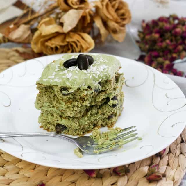 Gâteau au thé vert matcha |  par Sonia!  Le gourmand en bonne santé