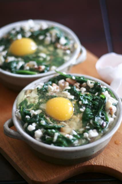 Aux épinards et aux œufs de sarrasin |  par Sonia!  Le gourmand en bonne santé