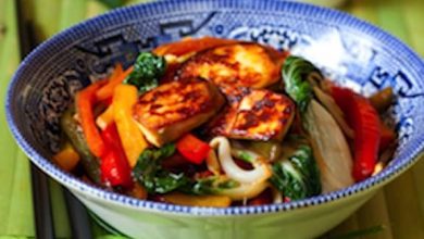 Photo of Tofu Sauté aux Verts de Printemps