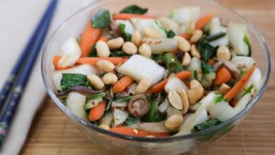 Photo of Bok Choy Sauté aux Champignons Shiitake
