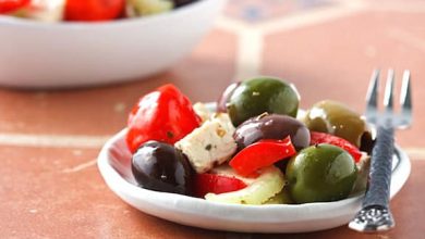 Photo of Mélange de barres d’olive au tofu «Feta»