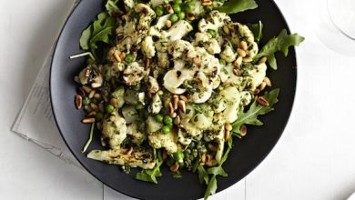 Photo of Salade de chou-fleur et de pommes de terre au pesto