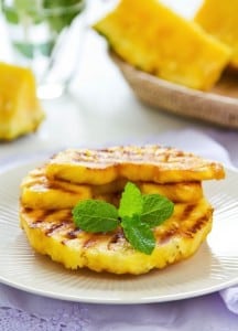 Recette d'ananas grillé