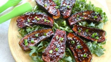 Photo of Aubergines glacées au hoisin