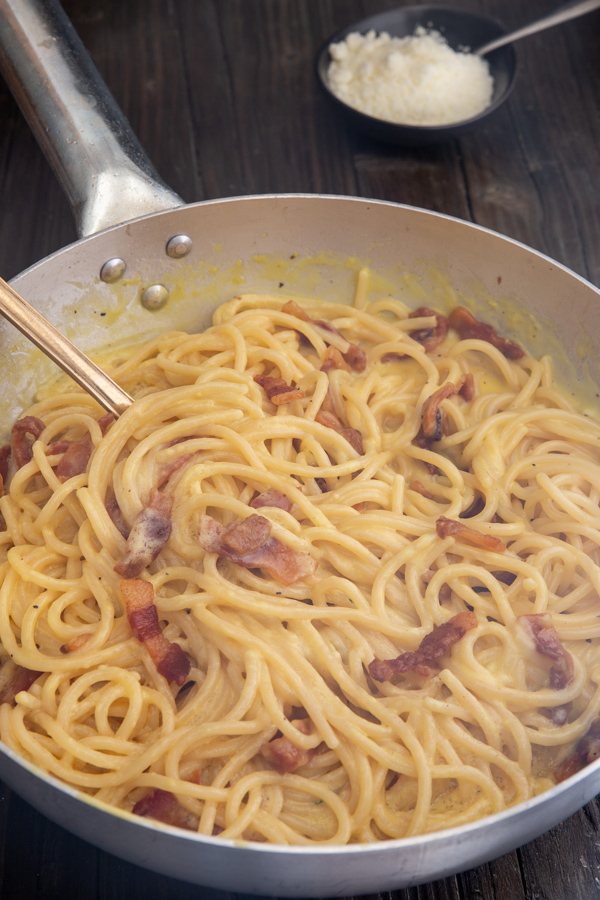 Authentique Spaghetti Carbonara - Recettes du Monde