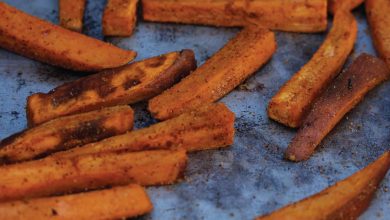 Photo of Frites de patates douces cuites au barbecue