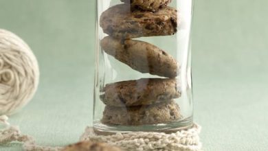 Photo of Biscuits aux graines de citrouille mouchetés de chocolat
