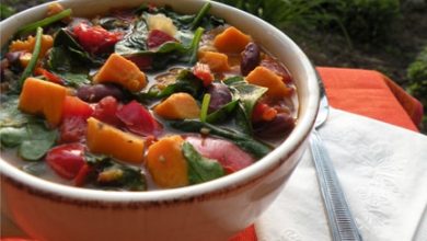 Photo of Soupe aux légumes à la Callaloo