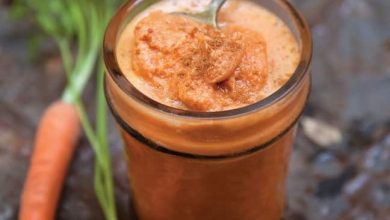 Photo of Jus de carotte et maca