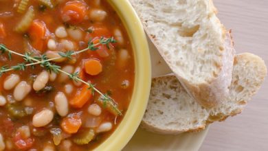 Photo of Cassoulet végétalien (ragoût de haricots blancs et légumes)