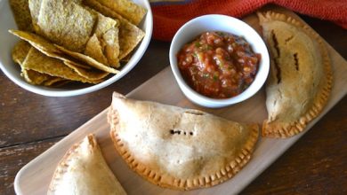 Photo of Chaussons aux haricots pinto, olives vertes et patates douces