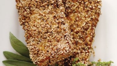 Photo of Escalopes de tofu (ou de tempeh) en croûte de graines