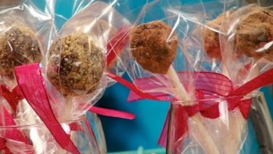 Photo of Sucettes au chocolat aux dattes et aux noix