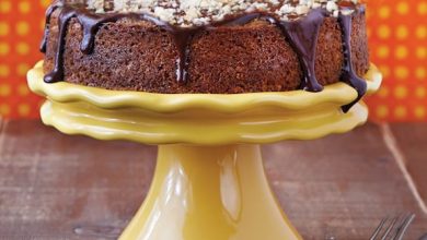 Photo of Gâteau à l’huile d’olive au chocolat, à l’orange et aux amandes