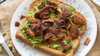 Photo of Toast à l’avocat avec «bacon» à la noix de coco