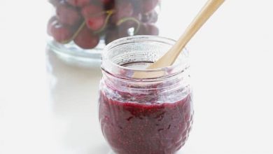 Photo of Confiture pour réfrigérateur à la cerise et à la grenade