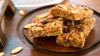 Photo of Gâteries au riz croustillant et aux amandes