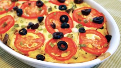 Photo of Frittata au tofu cuit au four