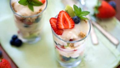 Photo of Parfait aux fruits et granola