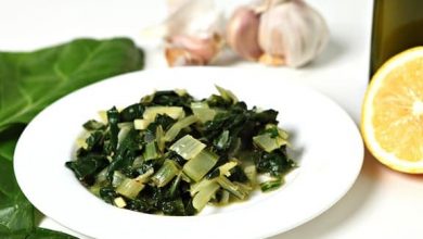 Photo of Verts à l’ail sautés simples (chou frisé, chou vert ou blettes)