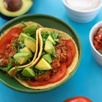 Tacos au tempeh et aux noix