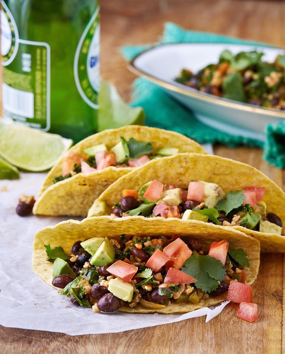 Recette de garniture pour tacos à l'avoine et aux légumes