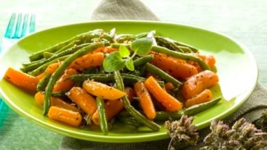 Photo of Haricots verts et carottes au sésame
