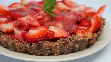 Photo of Tarte aux fraises crues