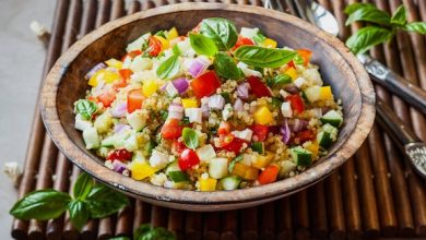Photo of Salade de quinoa jardin d’été