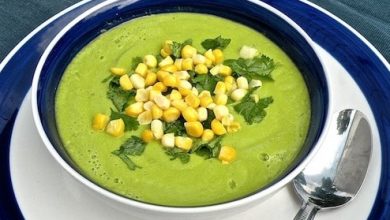 Photo of Soupe à la crème de concombre