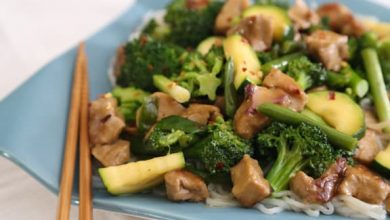 Photo of Sauté triple jade au tofu ou au seitan