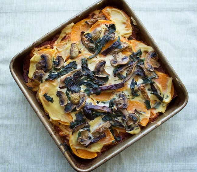 Lasagne à la courge musquée par Jenne Claiborne de Sweet Potato Soul