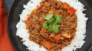 Photo of Lentilles Masala (Sabut Masoor)