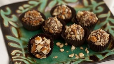 Photo of Truffes au fudge au beurre d’arachide