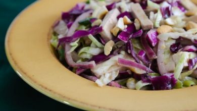 Photo of Salade de chou miso japonais