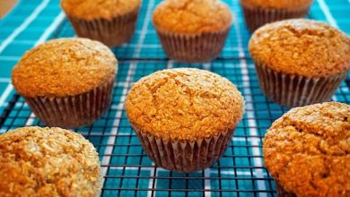 Photo of Muffins au maïs à la lime et à la noix de coco