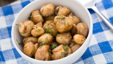 Photo of Champignons grillés au citron et à l’ail