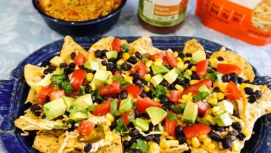 Photo of Nachos Grandes aux Haricots Noirs Vegan