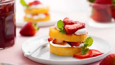 Photo of Sablés végétaliens aux fraises sans cuisson