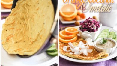 Photo of Omelette à l’orange et à la noix de coco