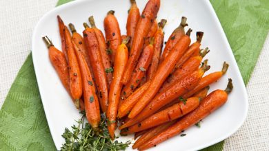 Photo of Petites carottes rôties à l’orange et au miel